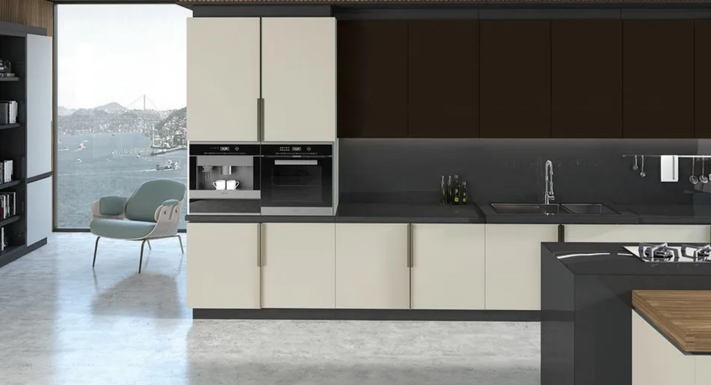 3019 Sahara Cream Supramat by AGT - MDF Size 3/4" x 48" x 110" (4'x9')
