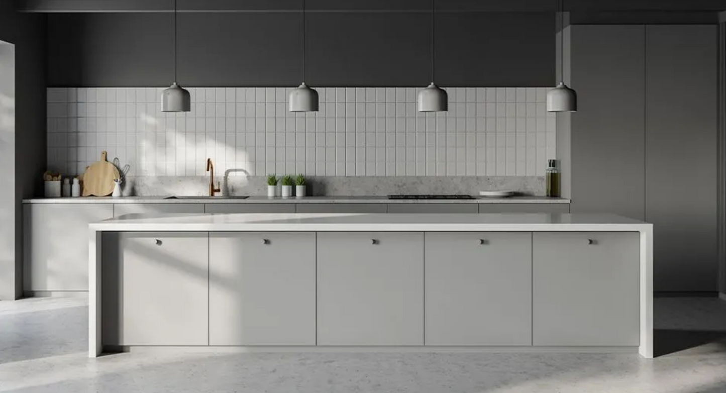 3021 Ice Gray Supramat by AGT - MDF Size 3/4" x 48" x 110" (4'x9')