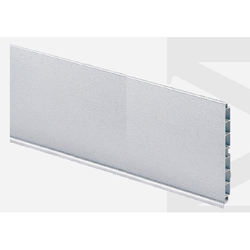 Toe kit PVC Aluminio Panel 1.3mm 6" x 10' Feet
