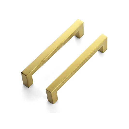 Bar Pull - Aluminium Handle Brush Gold  Type 71121