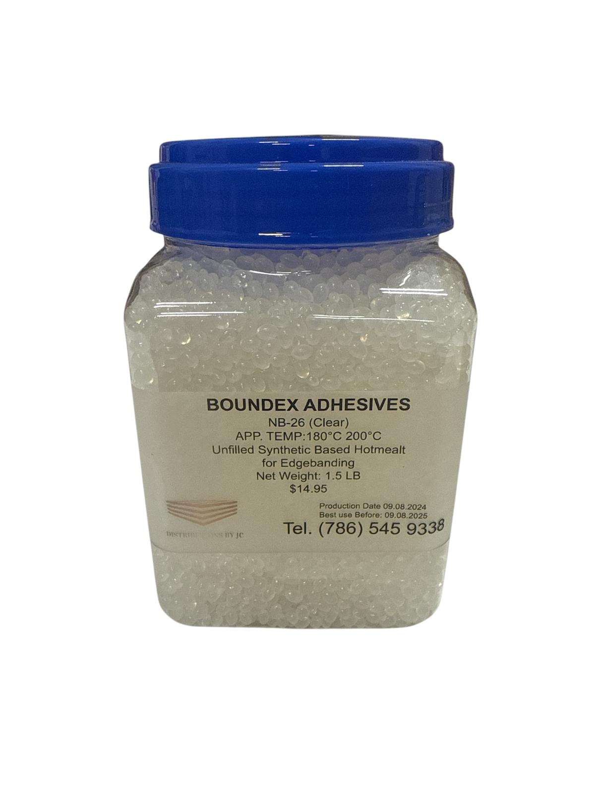 HOT MELT ADHESIVE Boundex NB26 Clear 1.5 Lib