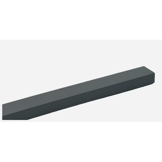 Cabinet Front Panel With Rail - Aluminum Square Tube Attachment for Pull Out Drawer