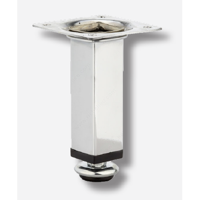 Metal Legs - Square Bbrushed Nickel