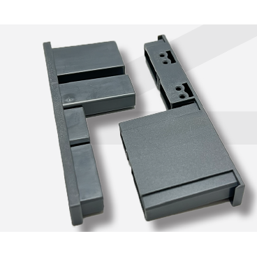Cabinet Front - Plastic Attachment for Pull Out Drawer 4”(88mm)
