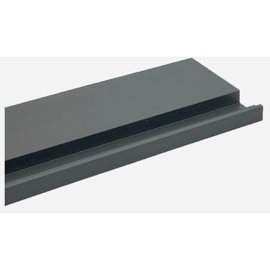 Cabinet Front Panel With Rail - Aluminum Font Panel Attachment for Pull Out Drawer