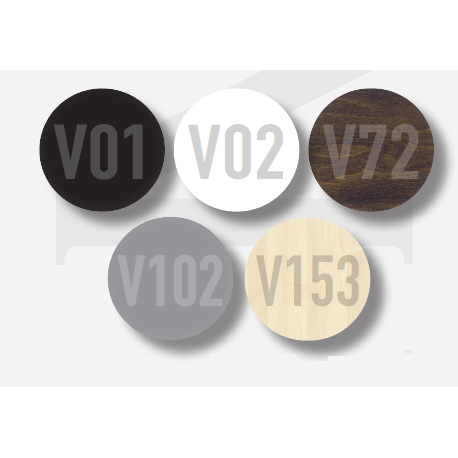 Adhesive cover cap for cam 100 Pcs