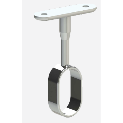 Oval Tube Zinc Support For 9/16”*1.3/16” Central Support