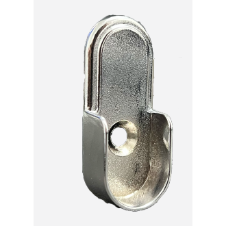 Oval Tube Zinc Support For 9/16”*1.3/16” End Support With Pin