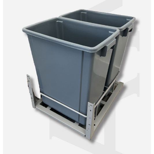 Pull-out waste bin Double Soft-Close
