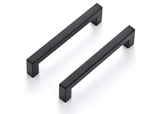 Bar Pull - Aluminium Handle Matt Black Type 71121