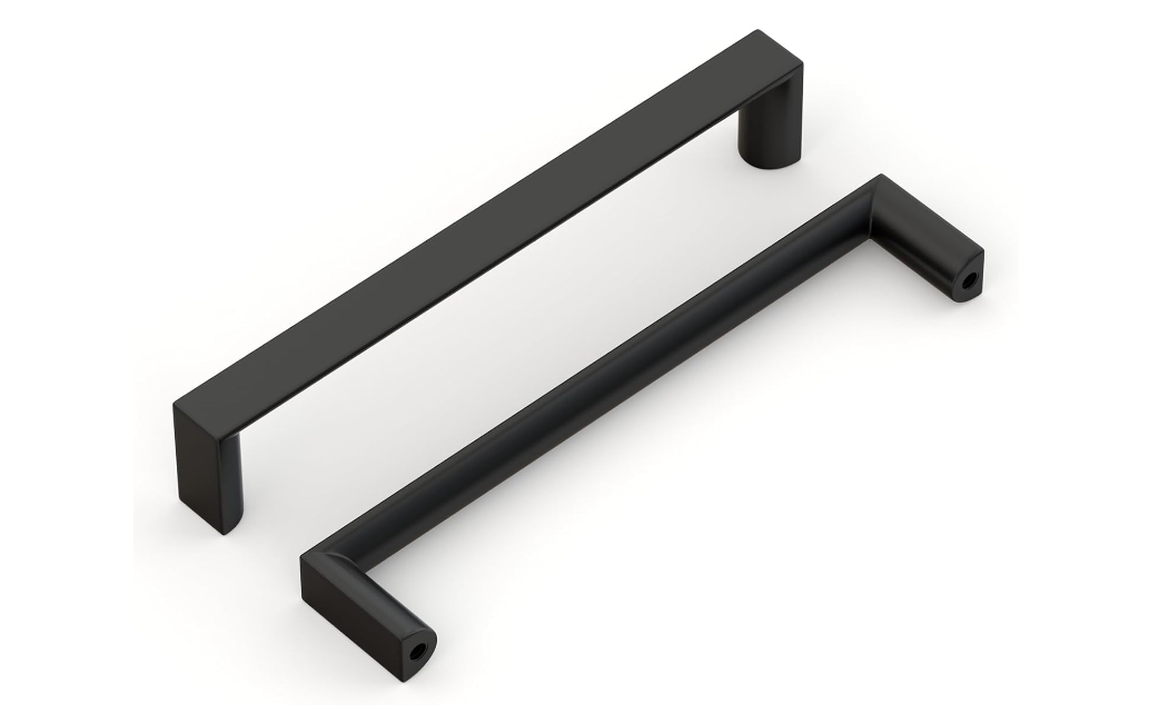 Bar Pull - Aluminium Handle Matt Black Type 71197