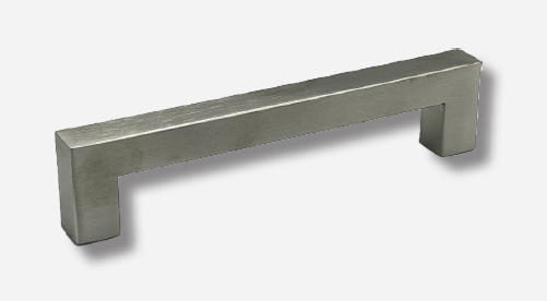 Cabinet Handle - Square Pull Stainless Steel