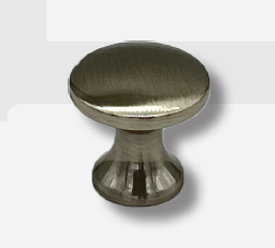 Aluminium Zamak Knob Brush Nickel