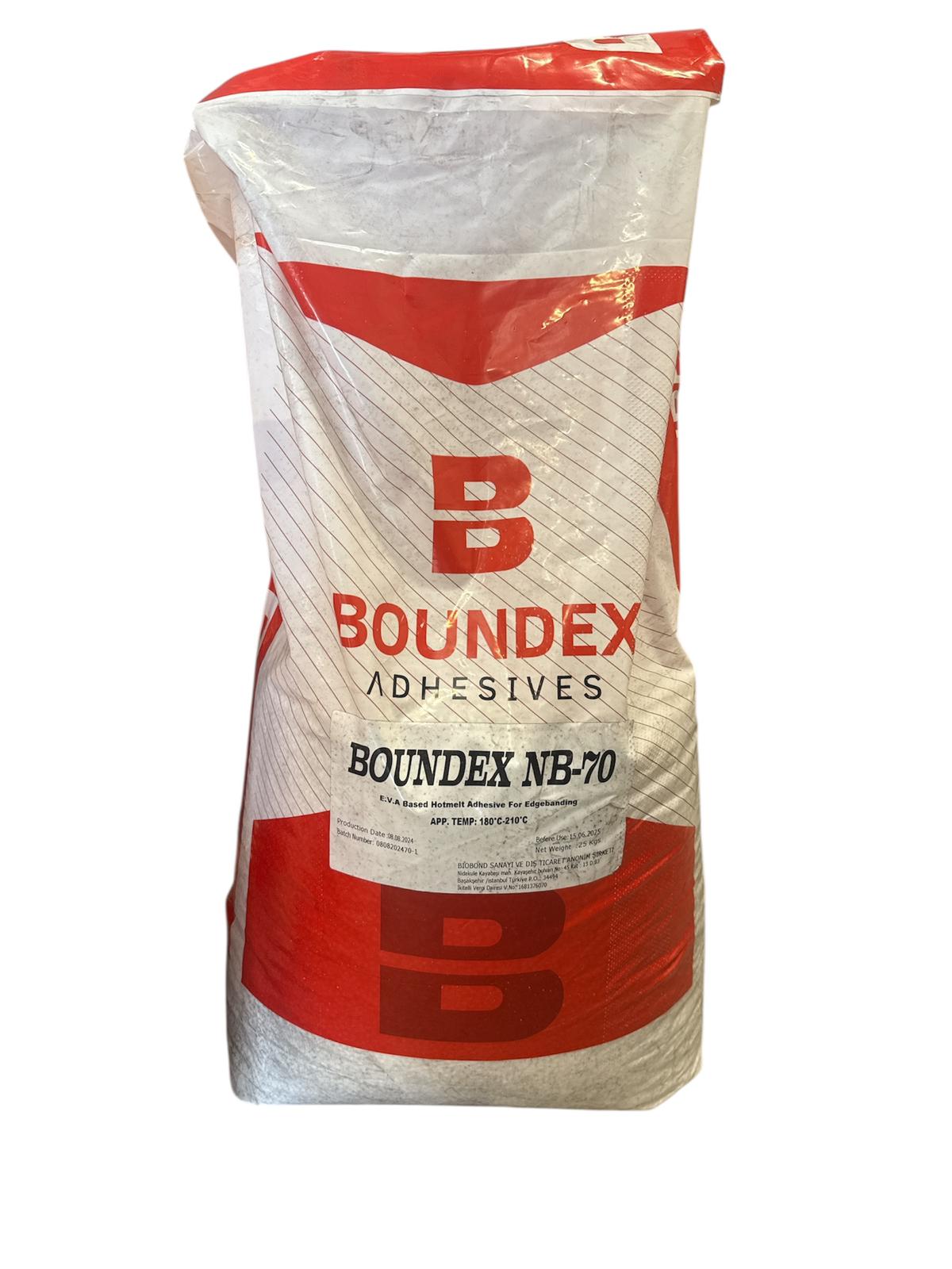 HOT MELT ADHESIVE Boundex NB70 Clear 25 Kgs