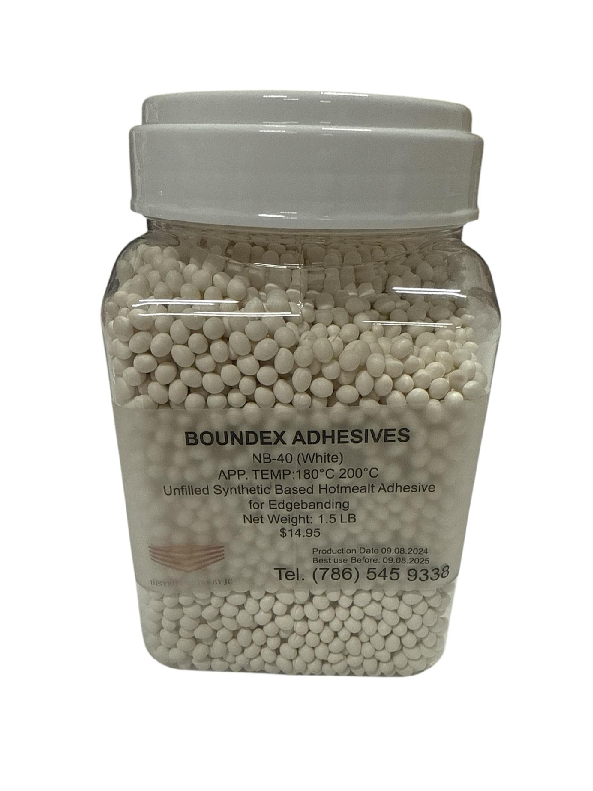 HOT MELT ADHESIVE Boundex NB40 White 1.5 LIB