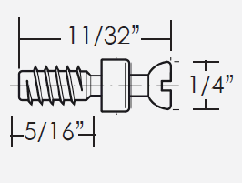 Screw Connecting bolt for Raffing (10 Pcs)