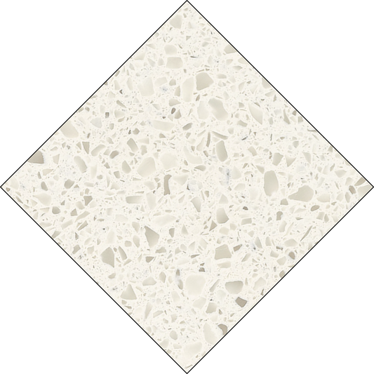 Calico Surface - White Mineral