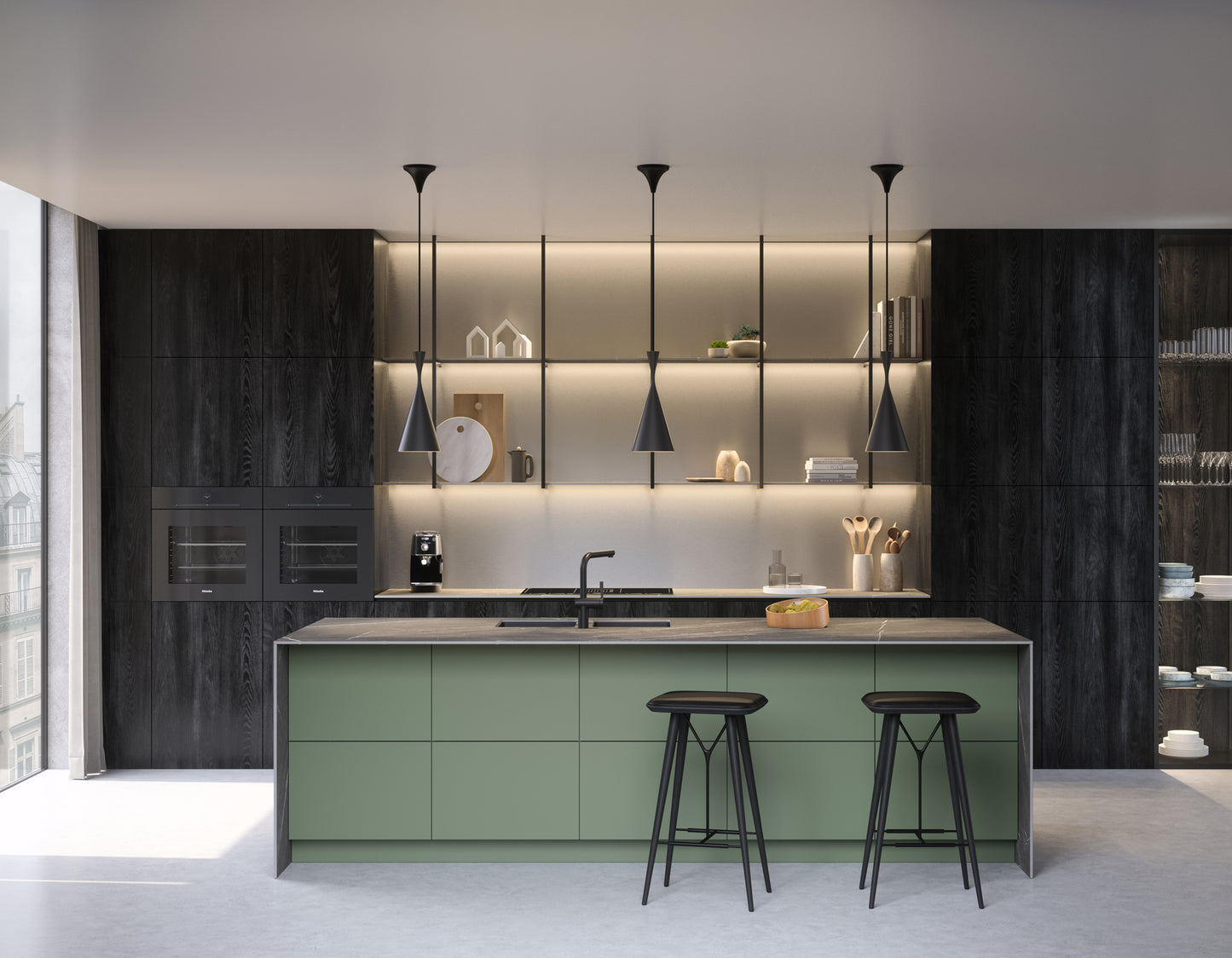 Kronospan - Smoke Green - K521 SU