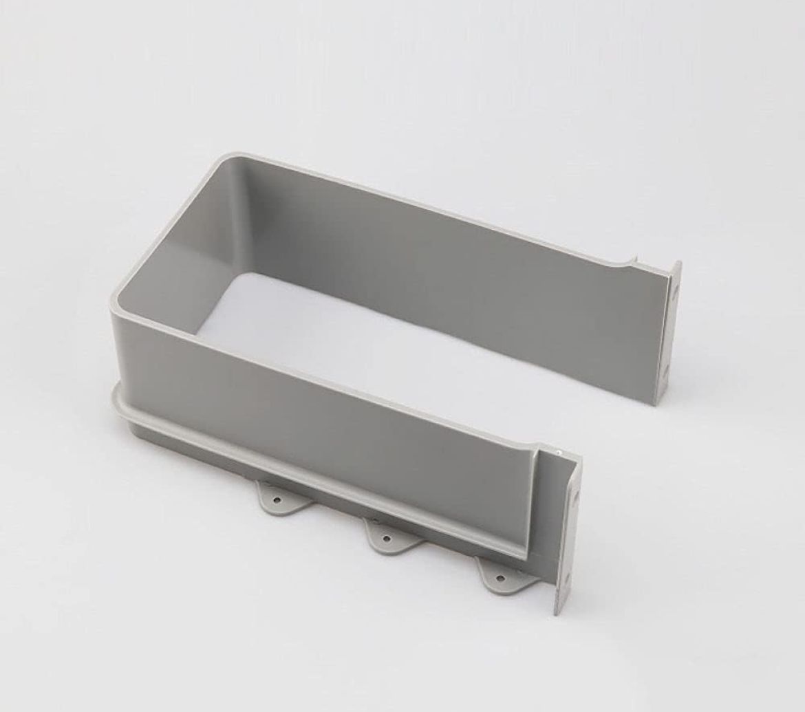 Square Plastic “U” Sink Drawer Grey and White by AMD