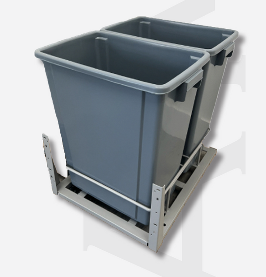 Pull-out waste bin Double Soft-Close